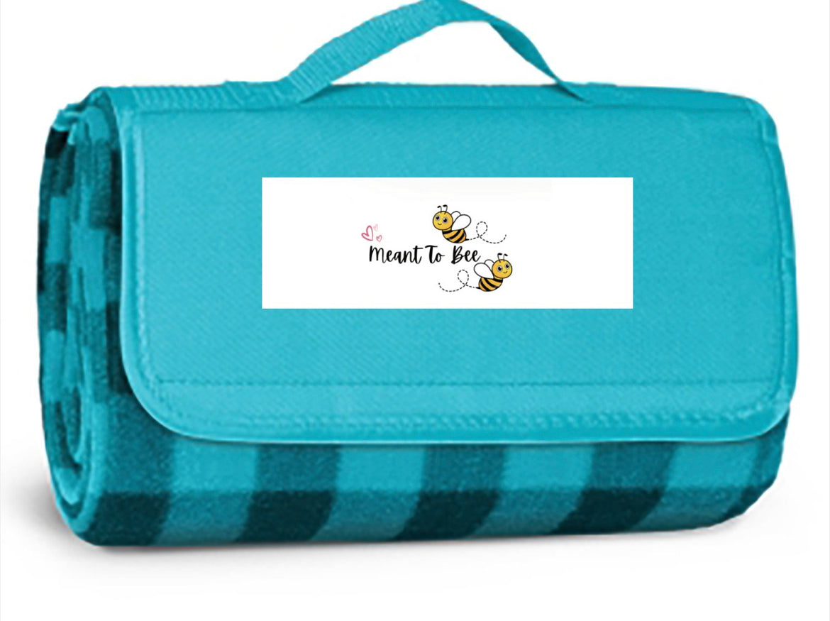 Picnic Bag - Green Meant to Bee