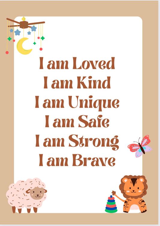 Wall Poster - I am