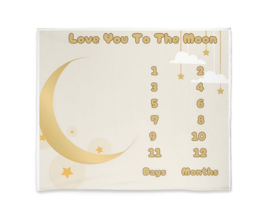 Baby Milestones Blanket