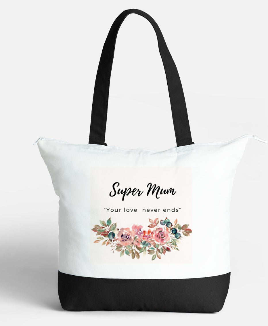 Tote - Super Mum Black